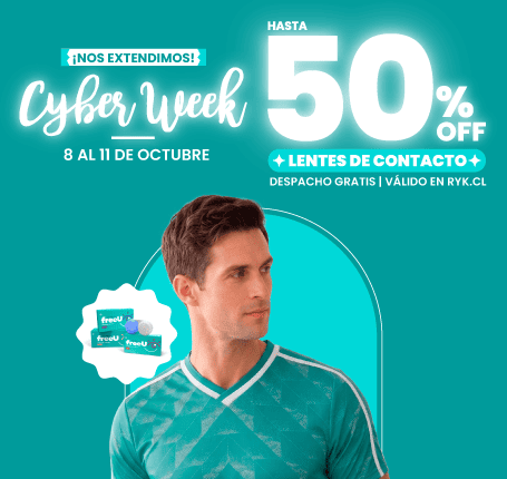 hasta 50% lentes de contacto