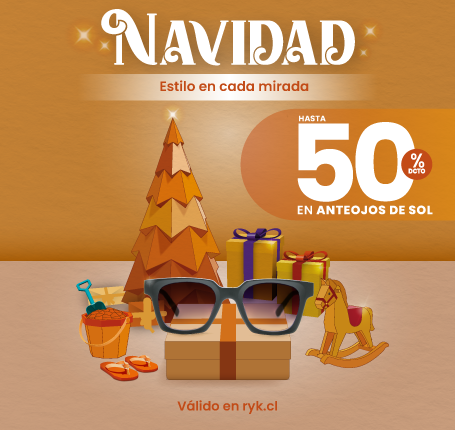 Hasta 50% dcto anteojos de sol