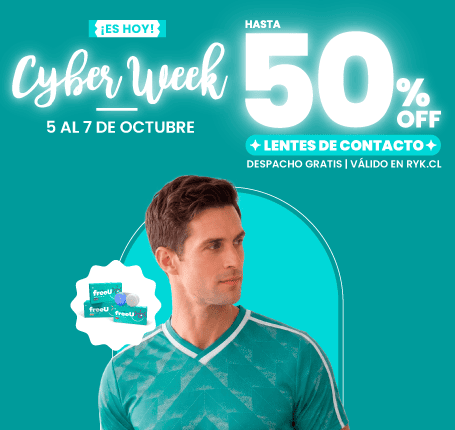 hasta 50% lentes de contacto