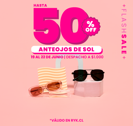 Anteojos de sol desde $19.900