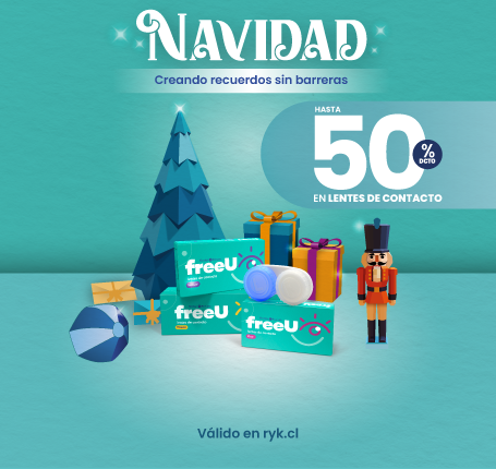 Hasta 50% en lentes de contacto