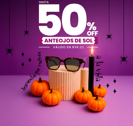 Hasta 50% dcto anteojos de sol 