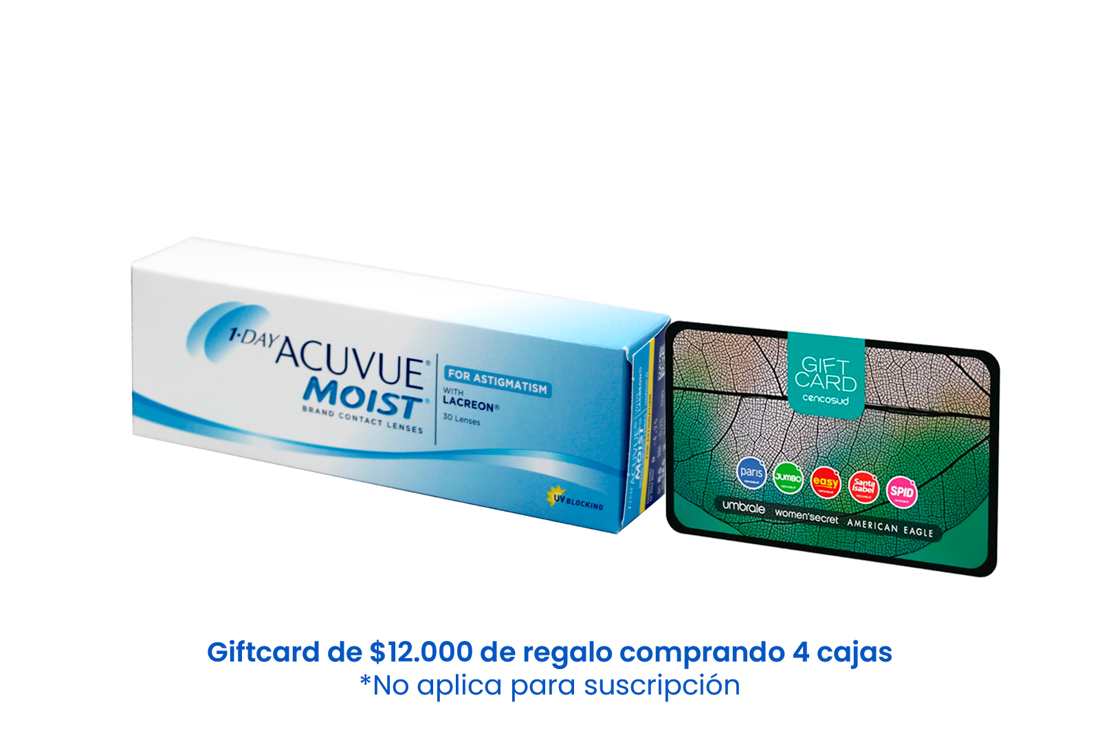 Acuvue Moist 1-Day Astigmatismo