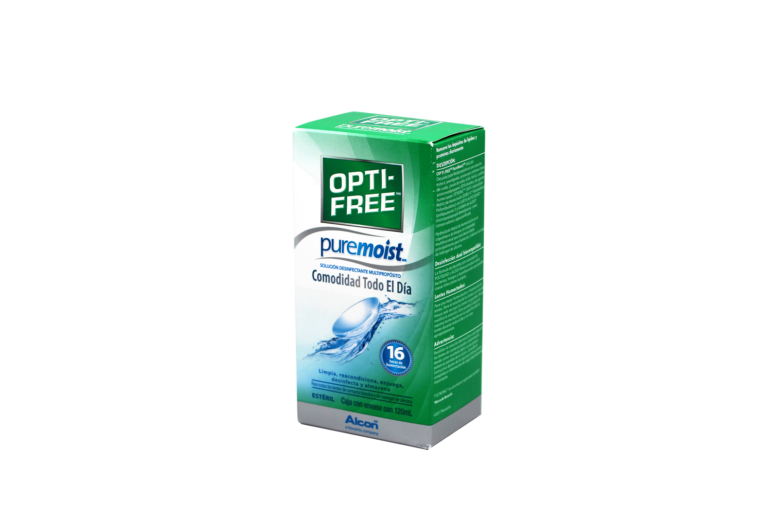 Opti-Free Pure Moist 120ml image number 0