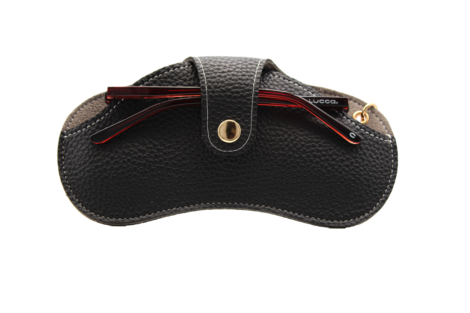 Estuche Cuero Negro