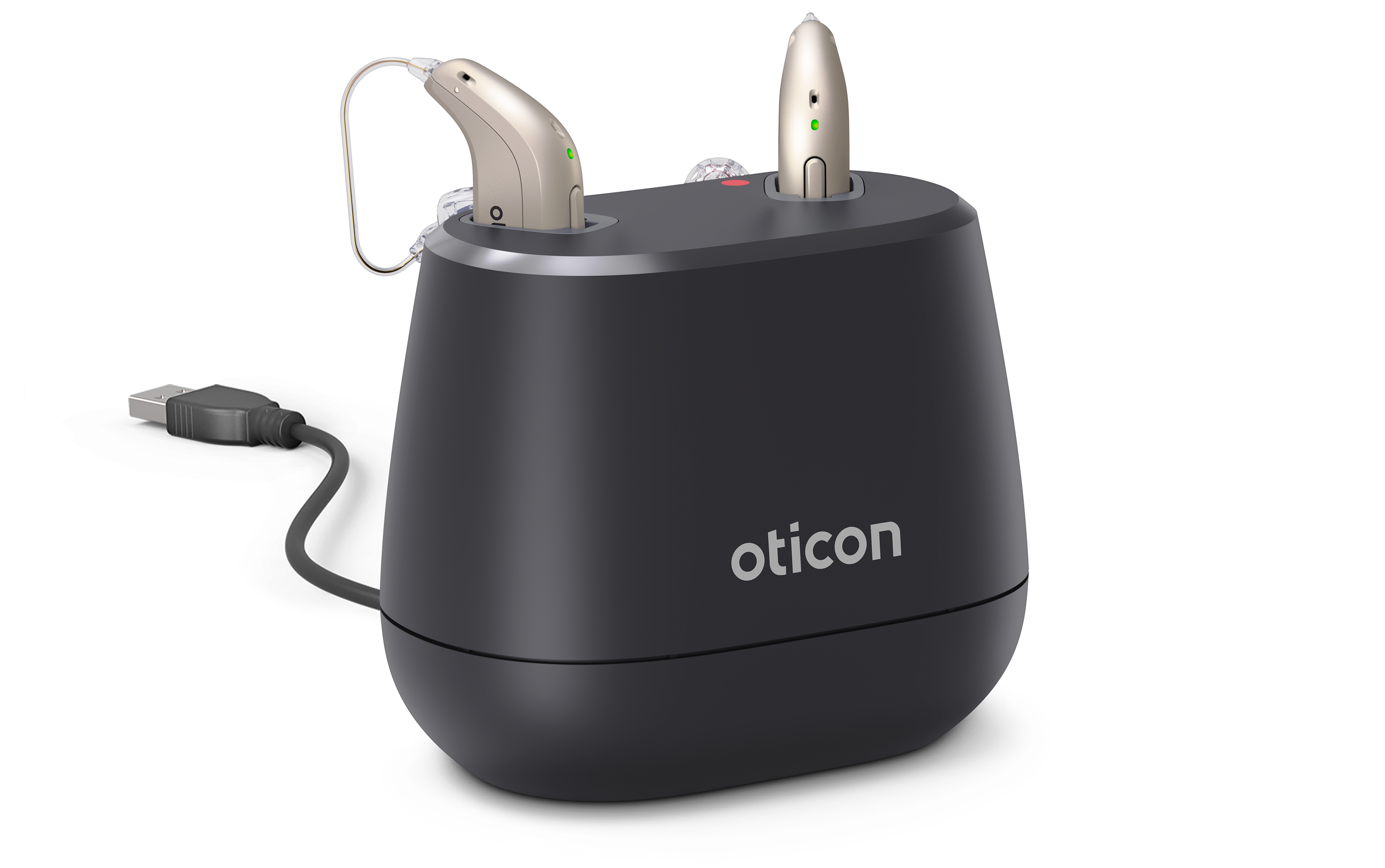 Cargador Audífono Intent Deskcharger mRite Oticon